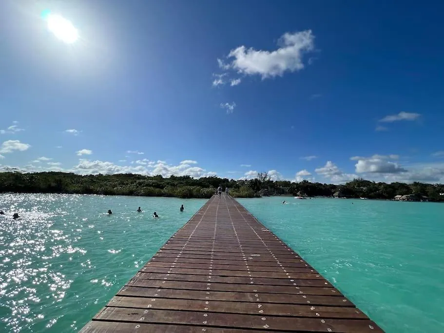Micaela Apartment Pool Ac Next To The Lagoon Bacalar